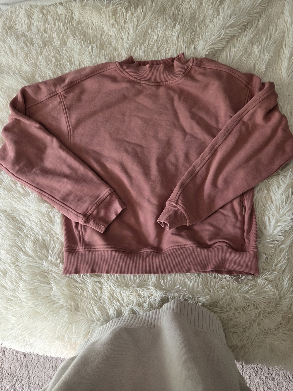 Lululemon Chill On Pullover - Dusty Rose